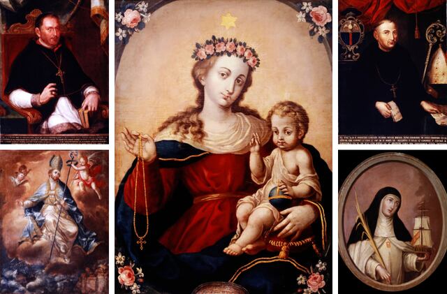 La penitencia de veintitrés pinturas del maestro Campeche