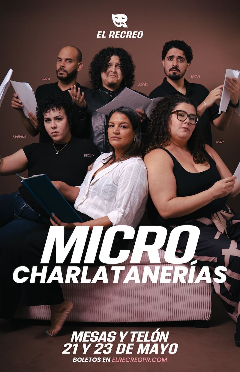 El Recreo presenta “Micro Charlatanerías” en Ponce.