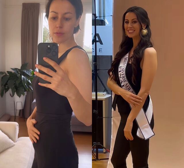 Doctora en finanzas busca ser la primera candidata embarazada de Miss Universo