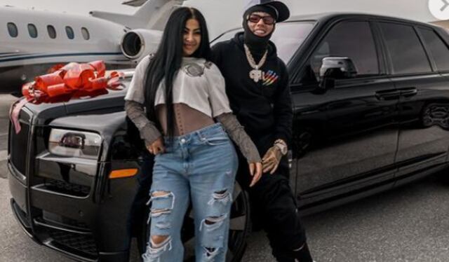 Yailín y su colaborador Tekashi se dan apasionado beso en nuevo tema “Shaka Laka”