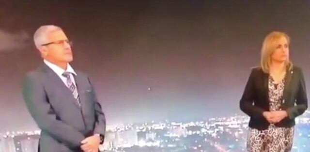 Caída de un meteoro es captada en plena transmisión de "Noticentro al amanecer"