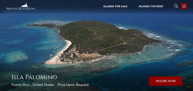 En venta la Isla Palomino