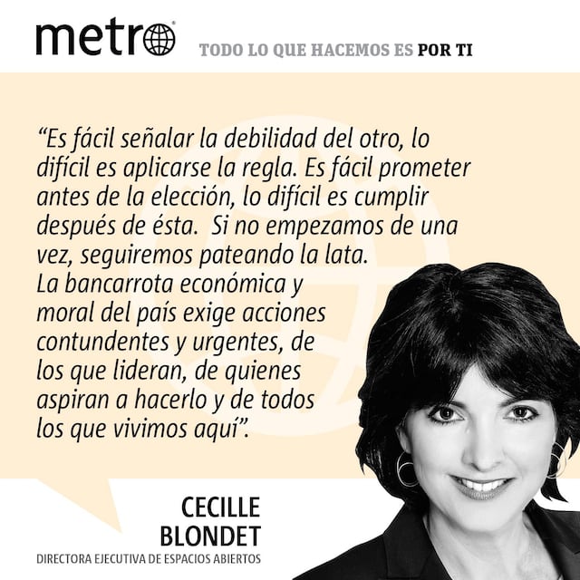 Opinión de Cecille Blondet Passalacqua: La puesta en valor de lo público