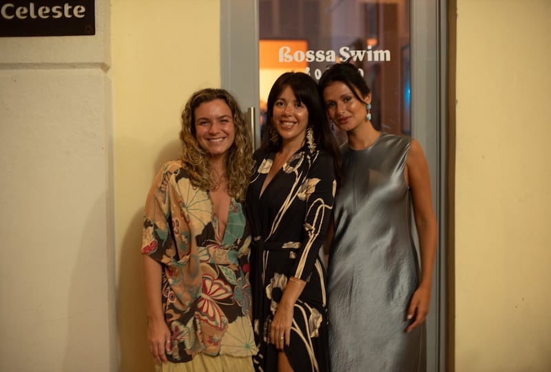 Giulia Ilha, María Da Conceicao y Maxine Meneghetti.