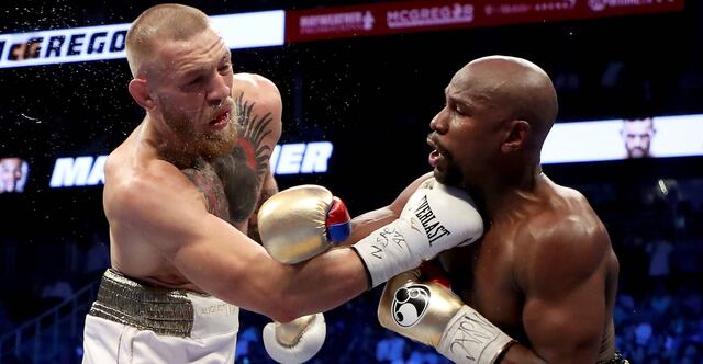 Mayweather analiza pelear con McGregor en UFC