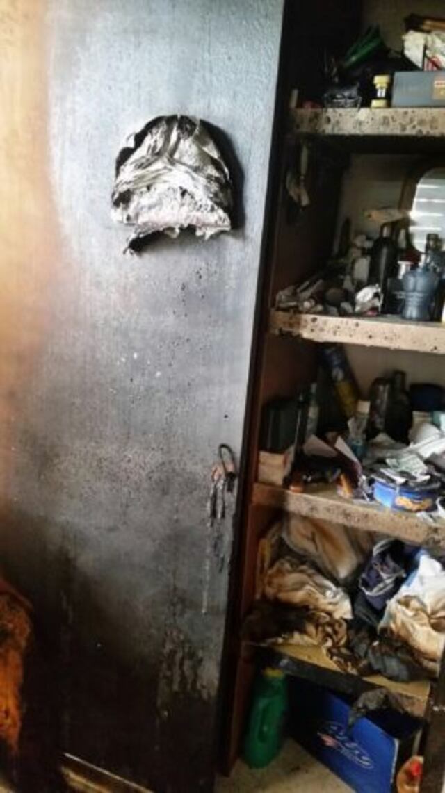 Hombre sufre quemaduras  al intentar apagar fuego en su hogar
