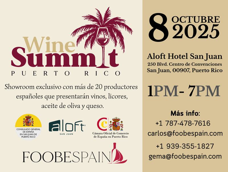 El evento se llevará a cabo el 8 de octubre.