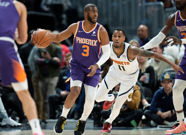 Suns no se dejan de los Nuggets y se apoderan del primer lugar en la NBA