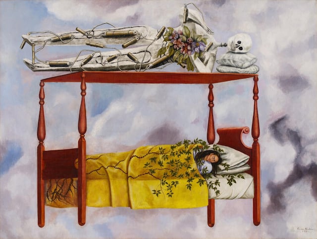 Frida Kahlo rompe récord mundial: “El sueño (La cama)” se vende por $54.7 millones en subasta histórica