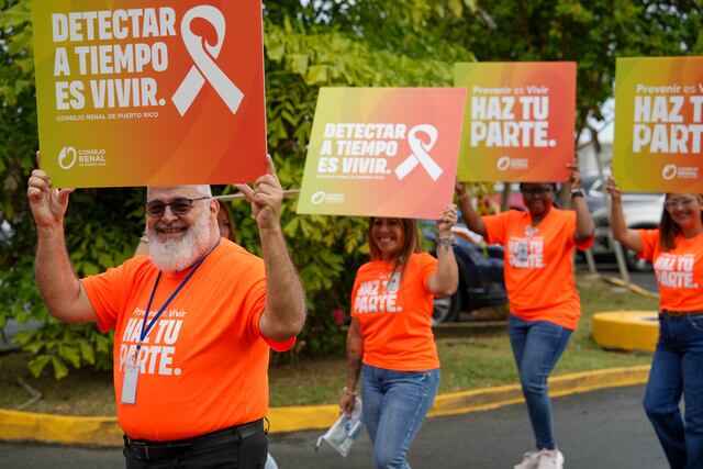 Realizan caminata para promover la donación de riñones en Puerto Rico