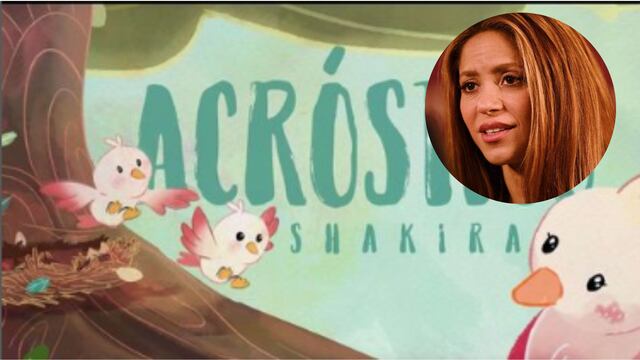 ¿Qué significa Acróstico, el título de la nueva canción de Shakira?