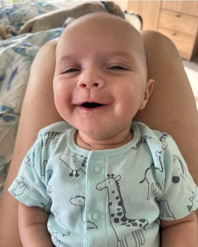 Marjorie Ramírez comparte tierno momento con su bebé Fabián André