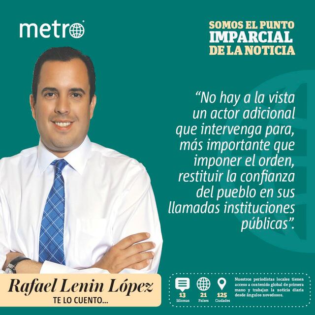 Opinión: ¿Quién impone orden?