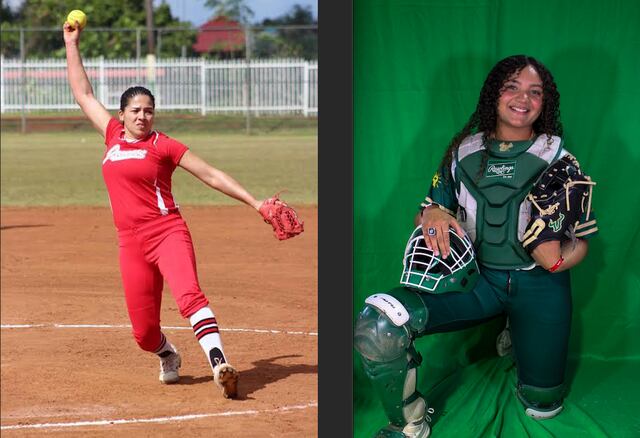 Camille Ortiz y Alondra Pérez comparten premio Jugadora Más Valiosa del Sóftbol Superior Femenino