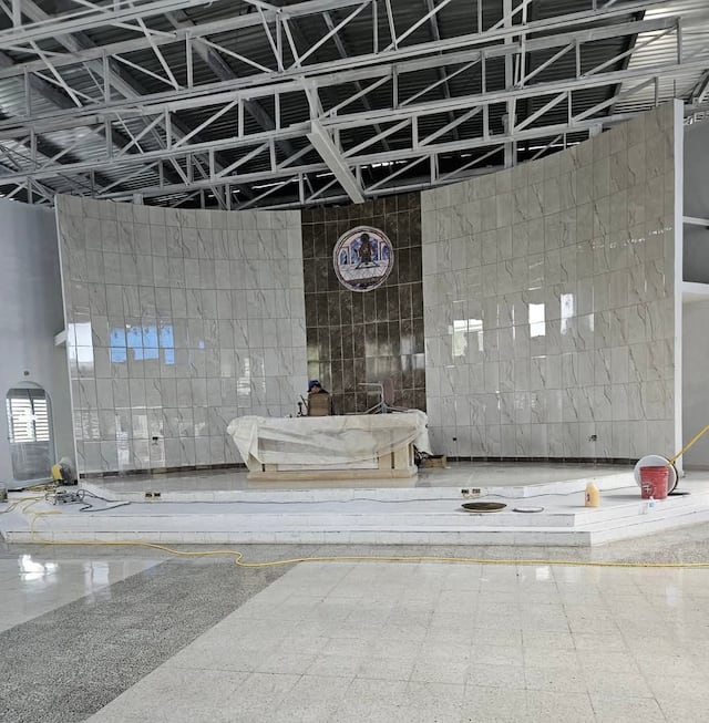 Avanza la reconstrucción de la histórica parroquia de San Germán