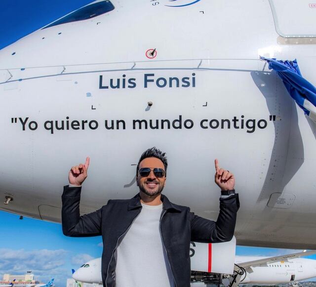Air Europa nombra avión en honor a Luis Fonsi