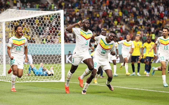 Senegal avanza a octavos de final y saca a Ecuador de Qatar 2022