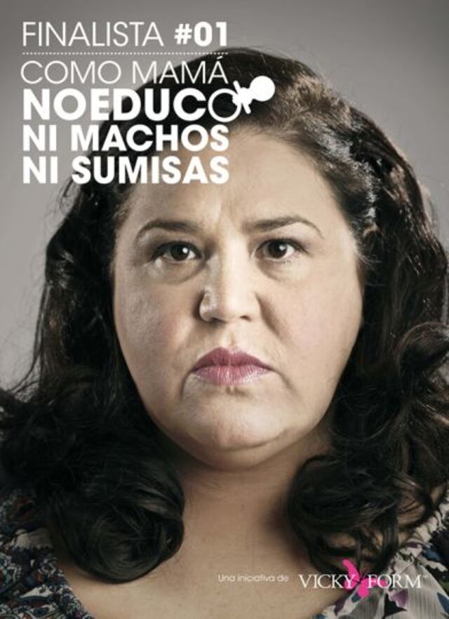 “Como mamá no educo ni machistas ni sumisas”
