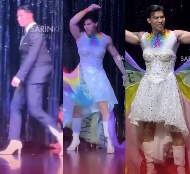 Candidato de Mister International 2024 sorprende con atuendo a favor de la comunidad LGBTIQ+