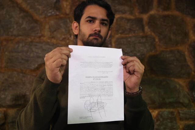 Opositor venezolano cumplirá arresto domiciliario