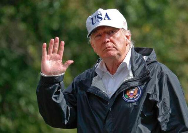Trump llegará el 3 de octubre a Puerto Rico