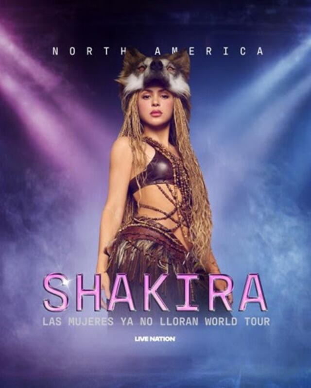 Shakira anuncia fechas limitadas de su gira “Las Mujeres Ya No Lloran” en EE. UU.