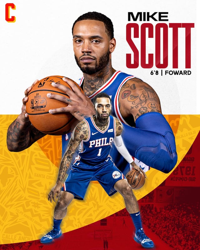 BSN: Mike Scott es el nuevo refuerzo de los Gigantes de Carolina