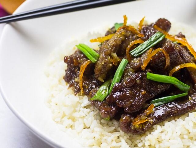 Cómo hacer carne a la naranja (crispy orange beef)