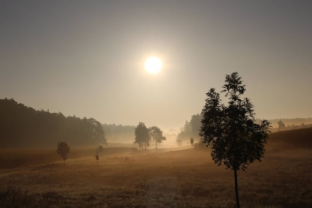 Advierten sobre calor y mala calidad del aire por polvo del Sahara