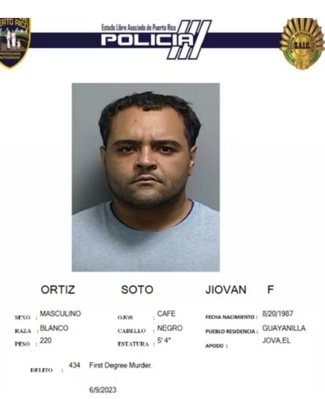 Culpable sujeto acusado de violar a su hija de dos años en Guayanilla