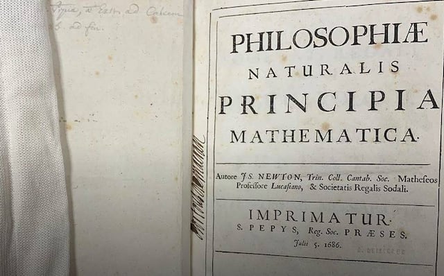 Existen 200 nuevas copias de "Principia", la obra maestra de Isaac Newton