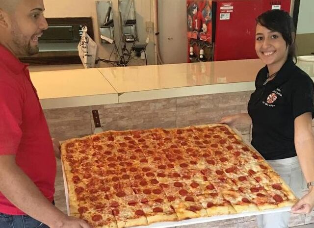 Vega Alta celebra aniversario de la pizza más grande de P.R.