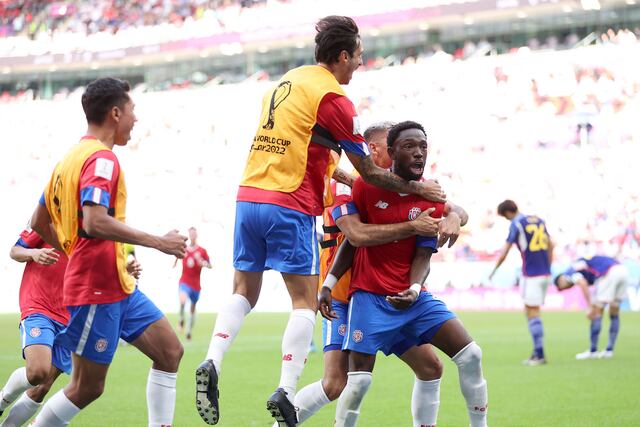 Costa Rica revive y vence a Japón en Qatar 2022
