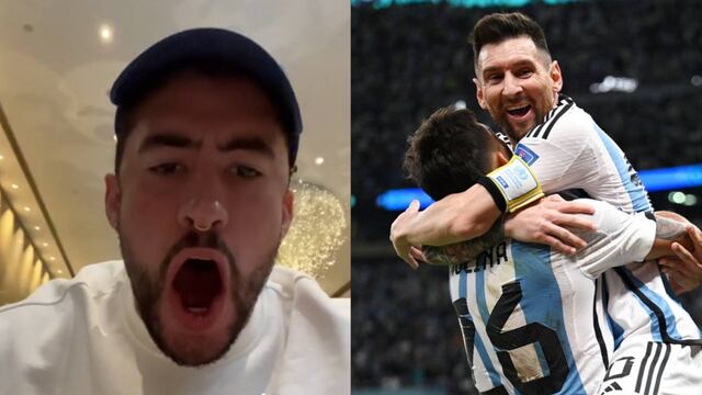 “Goooool”: Bad Bunny celebra gol de Messi