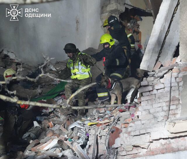 Varios muertos y decenas de heridos en un nuevo ataque ruso con drones contra Odesa, en el sur de Ucrania