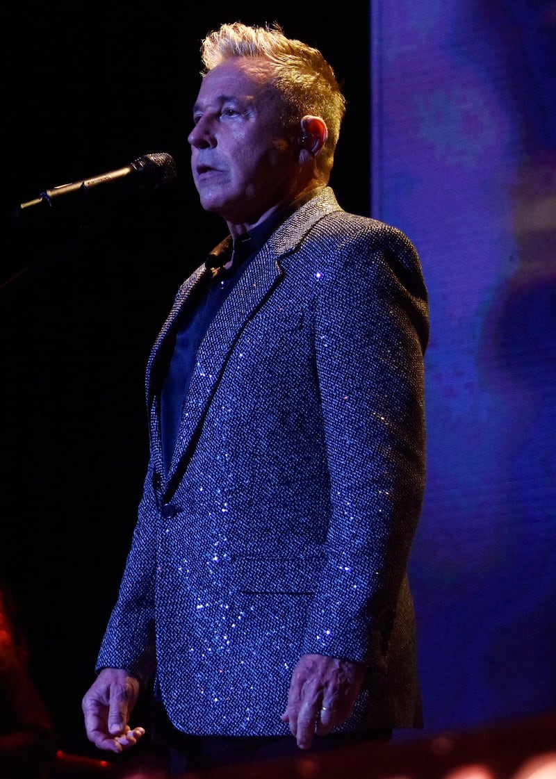 Ricardo Montaner en su presentación en el Choli
