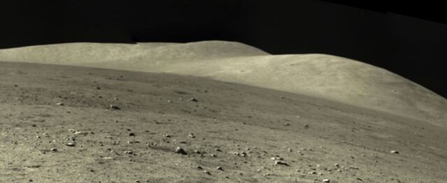 China revela espectacular panorama de la superficie de la Luna