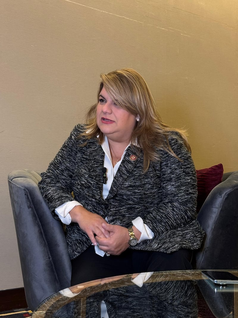 Entrevista a la gobernadora de Puerto Rico, Jenniffer González en Washington DC.