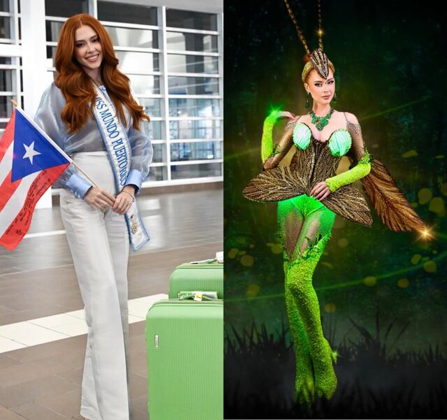 Valeria Pérez parte hacia India para Miss Mundo 2025 y se inspira en el cucubano para su traje nacional