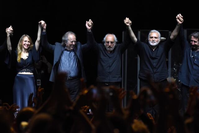 Serrat se despide con magistral banquete musical