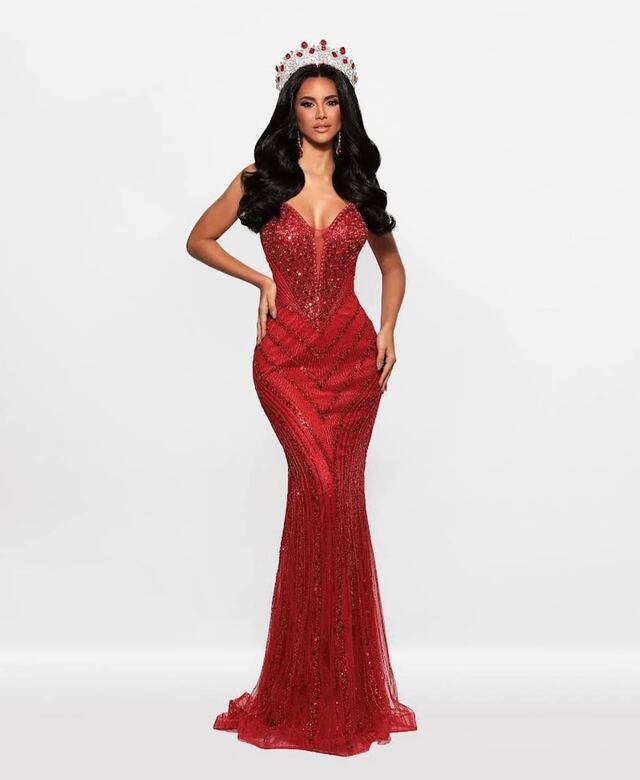 Coronan a Sarahí Figueroa Colón como Reina Hispanoamericana Puerto Rico 2023