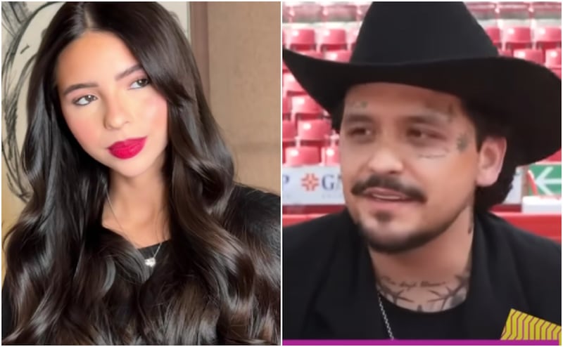 Nodal muestra señales de estar ocultando la verdad sobre su relación con Ángela Aguilar.