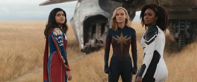 “The Marvels” decepciona en la taquilla
