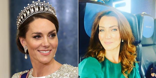 Así luce la doble de Kate Middleton que está generando revuelo en las redes sociales