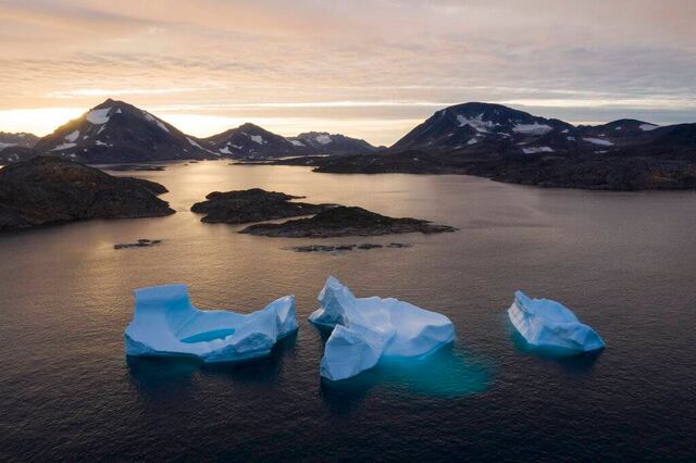 Derretimiento de glaciares presagia calentamiento global
