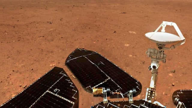 China revela nuevas imágenes de la superficie de Marte