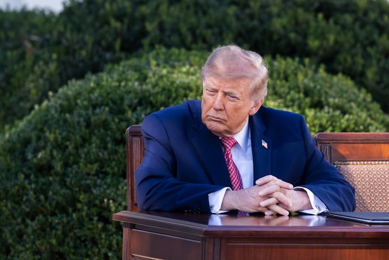 El presidente de Estados Unidos, Donald Trump. EFE/EPA/Jim Lo Scalzo