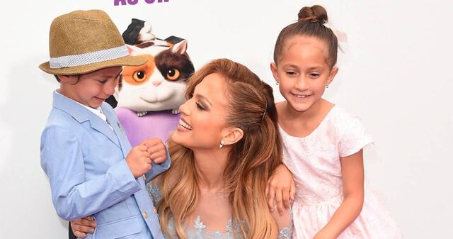 Blanco de burlas esta foto de Jennifer López y su hija