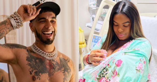 ¿Se parecen? Así es la hija de Anuel AA y la colombiana Melissa Vallecilla