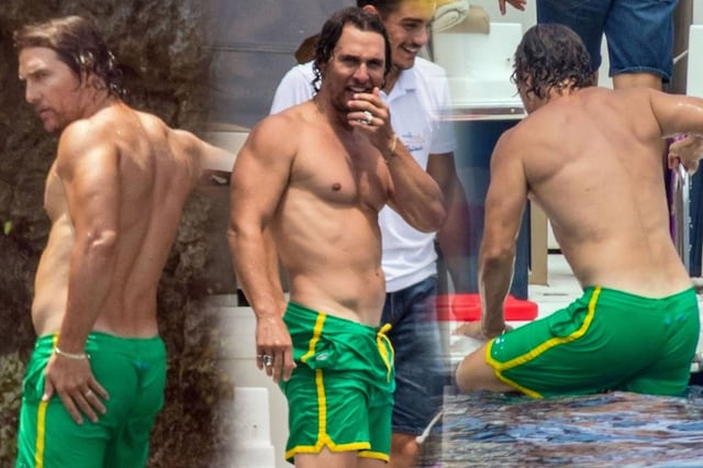 El increíble cuerpo de Matthew McConaughey a los 48 años conmociona la redes sociales